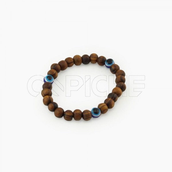 Pulseira Aromática Olho Turco Castanha