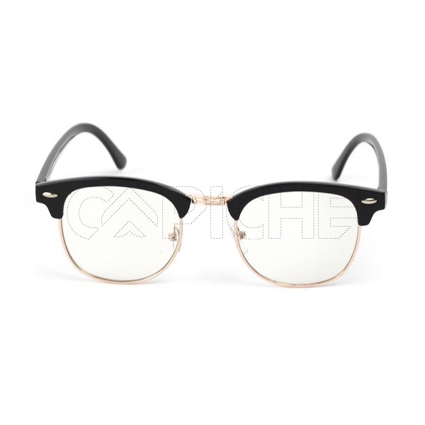 Óculos estéticos clear Clubmaster