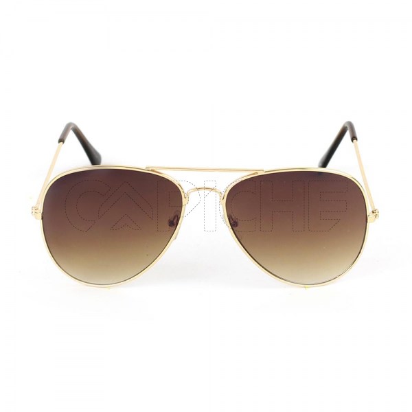 Óculos de sol Aviator Brown