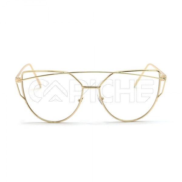 Óculos de sol LovePunch ClearGold