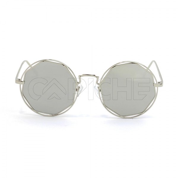 Óculos de Sol Hippie Prata