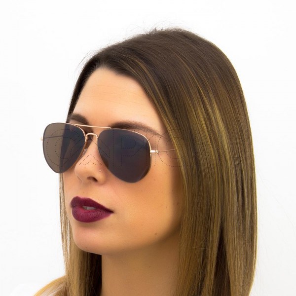 Óculos de sol Aviator Water Brown