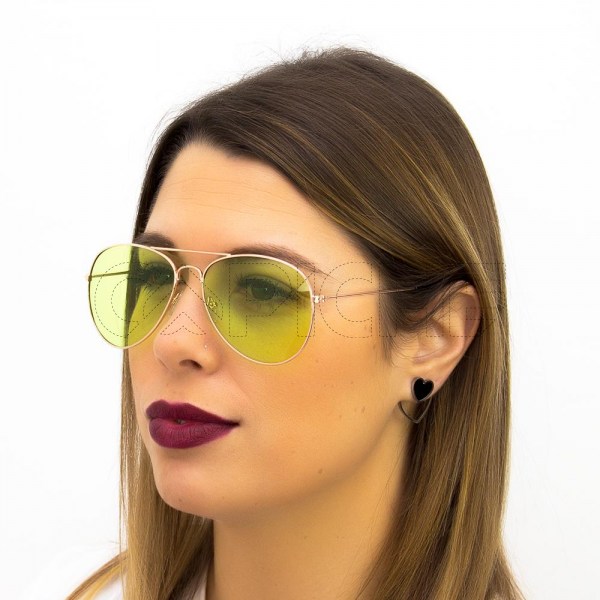 Óculos de sol Aviator Colors Lima