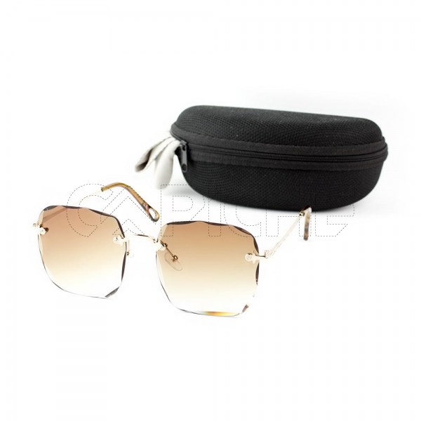 Óculos de sol Xsaran Square Brown