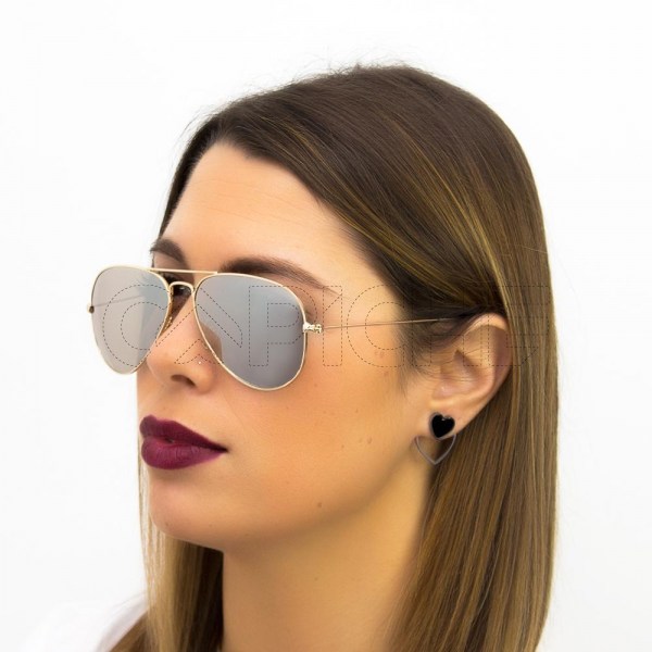 Óculos de Sol Aviator Silver