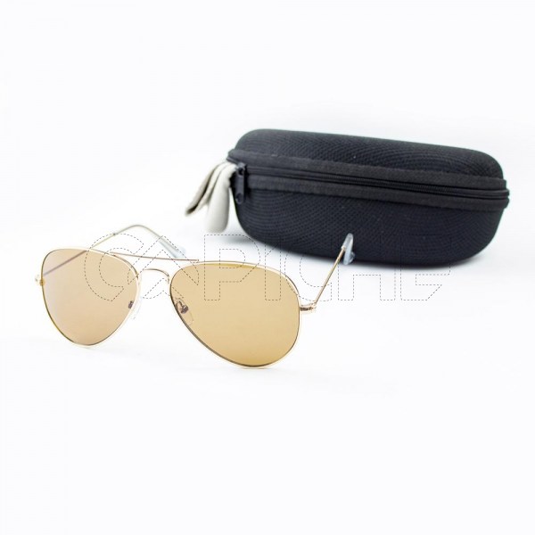 Óculos de sol Aviator Clássico Brown