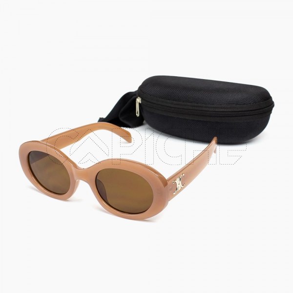 Óculos de sol Elegance Camel