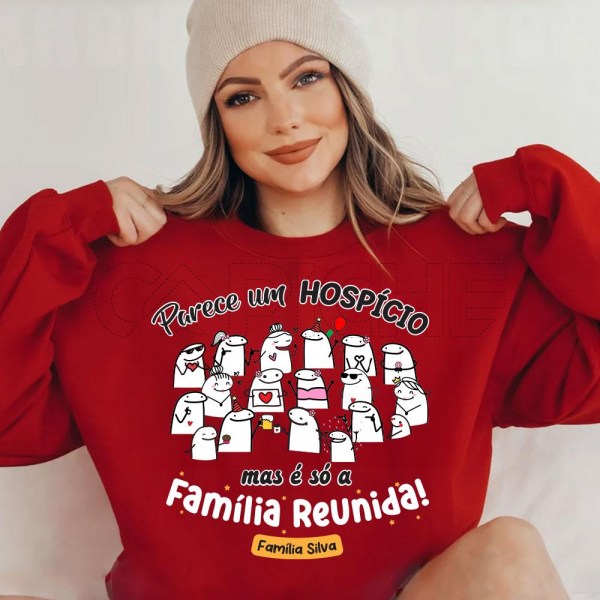 Sweater Família reunida Hospício
