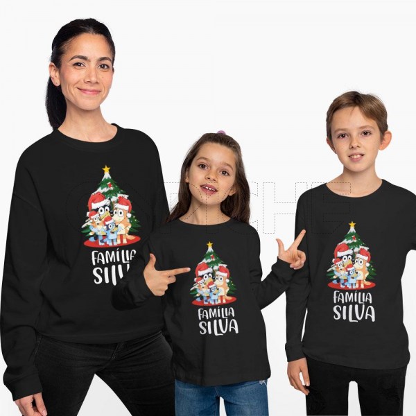 Sweater Familia Bluey