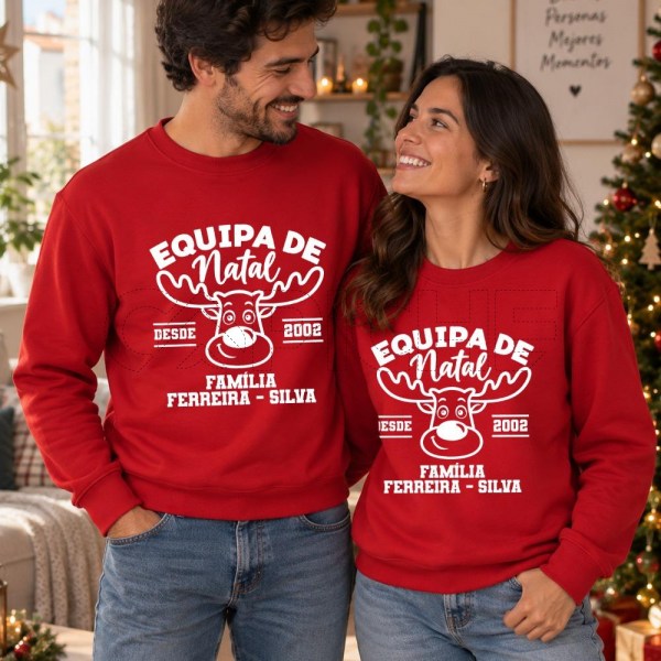 Sweater Equipa Natal