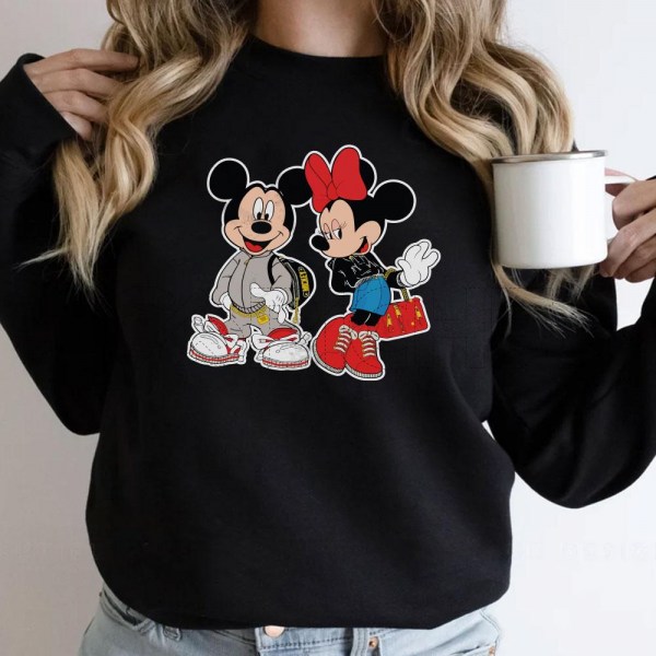 Sweater Moschino Mickey Minnie