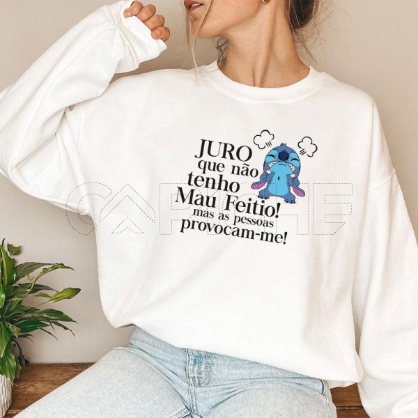 Sweater Mau Feitio Stitch