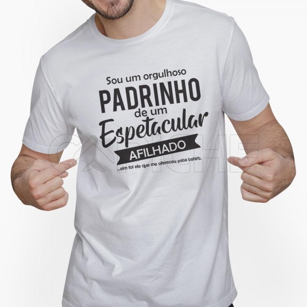 T-Shirt Padrinho Espetacular