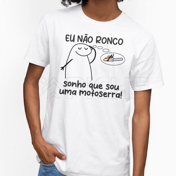 T-Shirt Eu não ronco