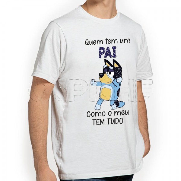 T-Shirt Professor como o meu Bluey