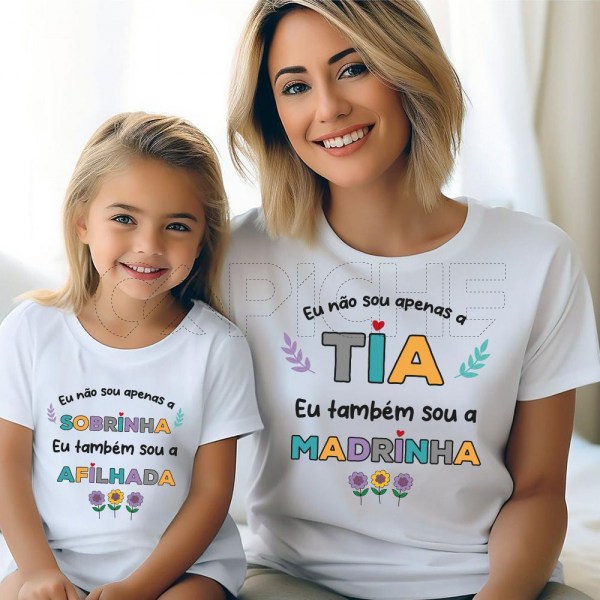 T-Shirt Tia Madrinha