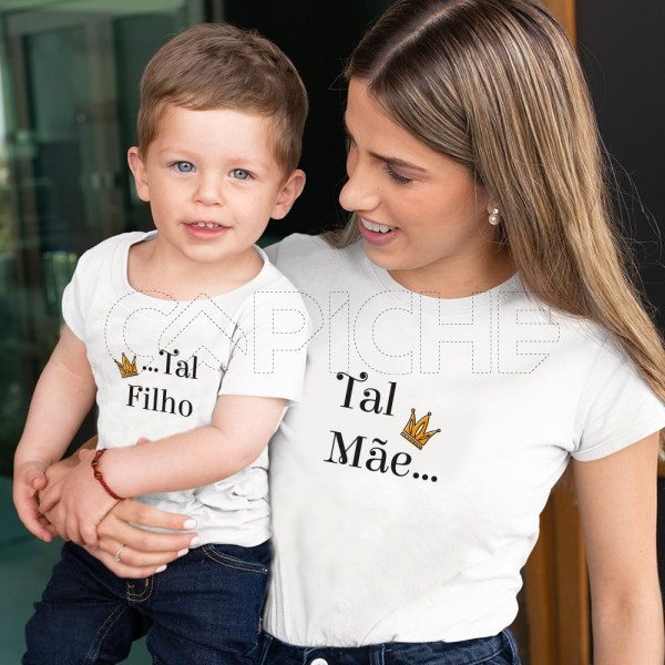 Tshirt Criança Tal Filha/o