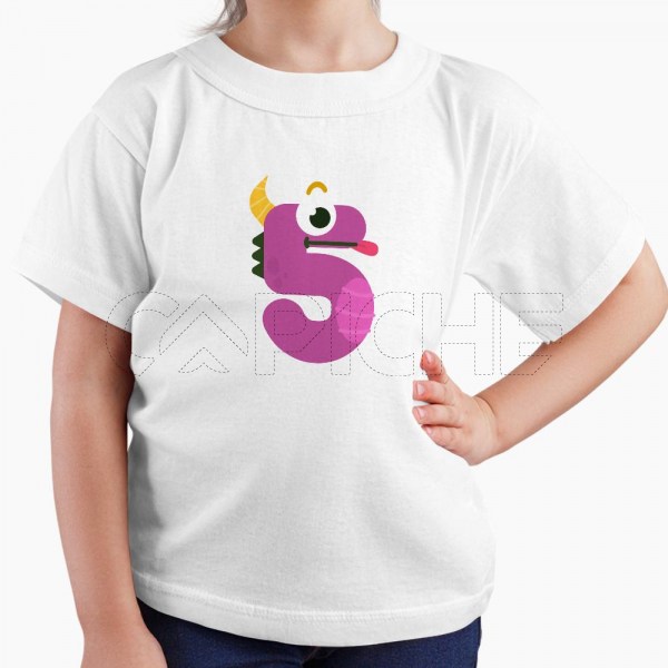 Tshirt Criança Números