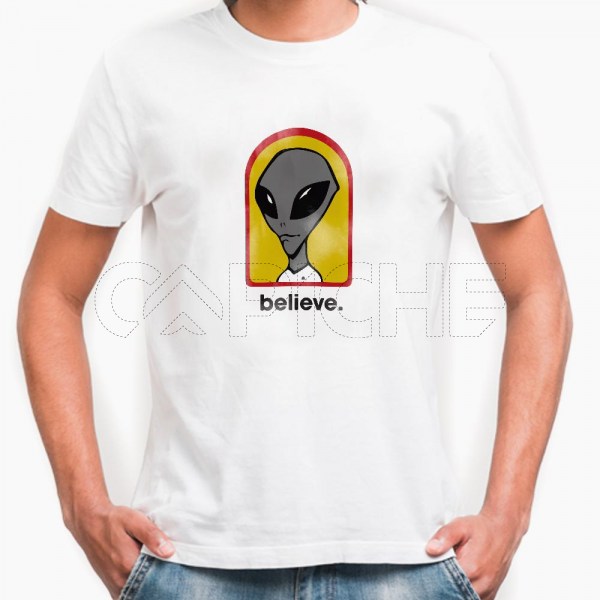 Tshirt Homem Alien