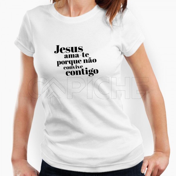 Tshirt Senhora Jesus Ama-te
