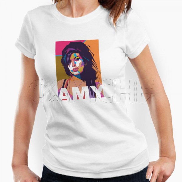 Tshirt Senhora Amy Winehouse