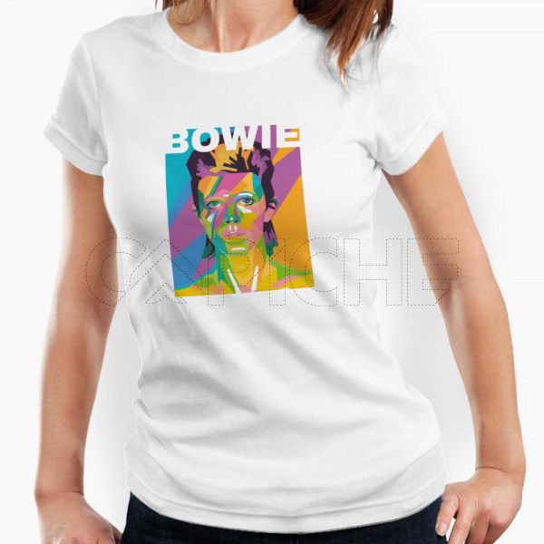Tshirt Senhora David Bowie