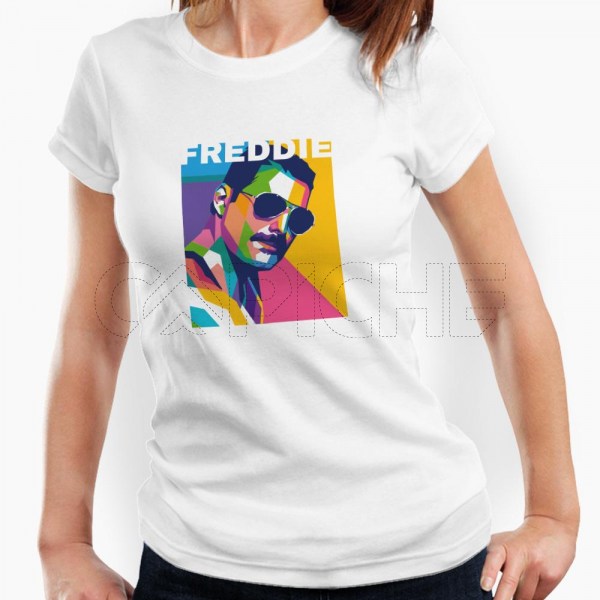 Tshirt Senhora Freddie Mercury
