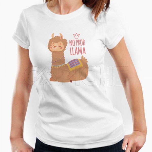 Tshirt Senhora No Probllama