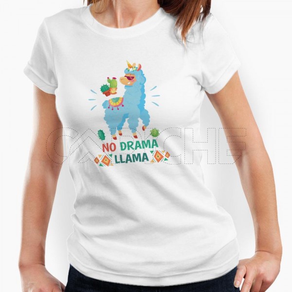 Tshirt Senhora No Drama Lama