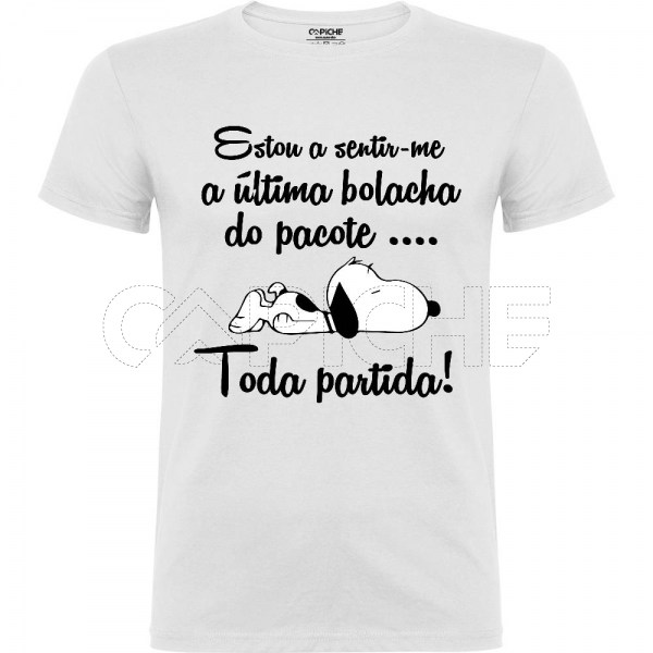 Tshirt Senhora Última Bolacha do Pacote