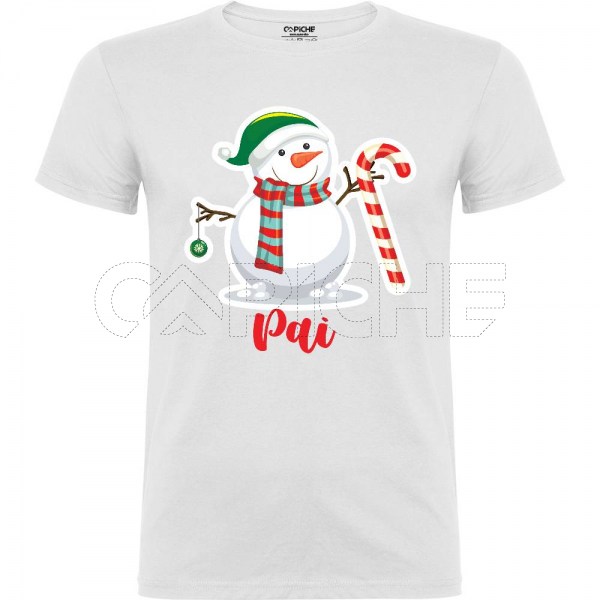 T-Shirt Boneco de neve