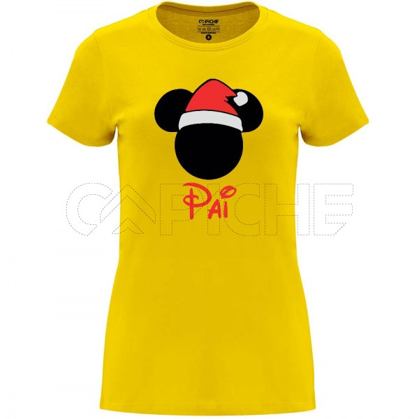 Tshirt Unisex Manga Comprida Minie MickyPersonalizável