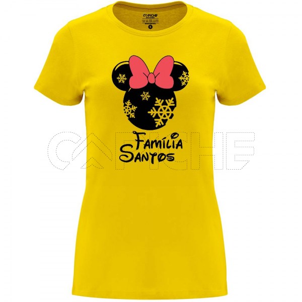 Tshirt Minnie Família