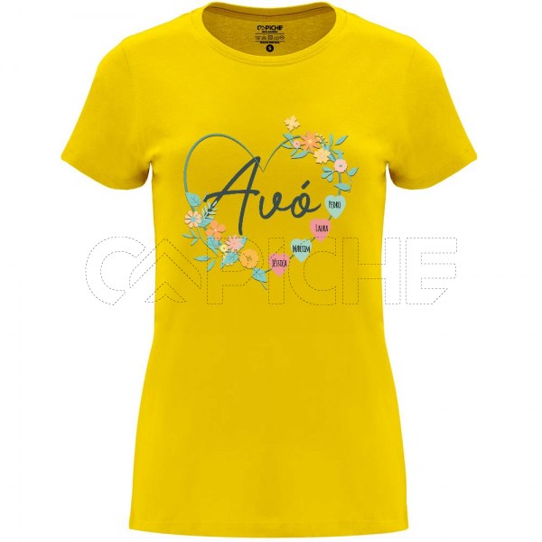 T-Shirt Coração Avó e Netos