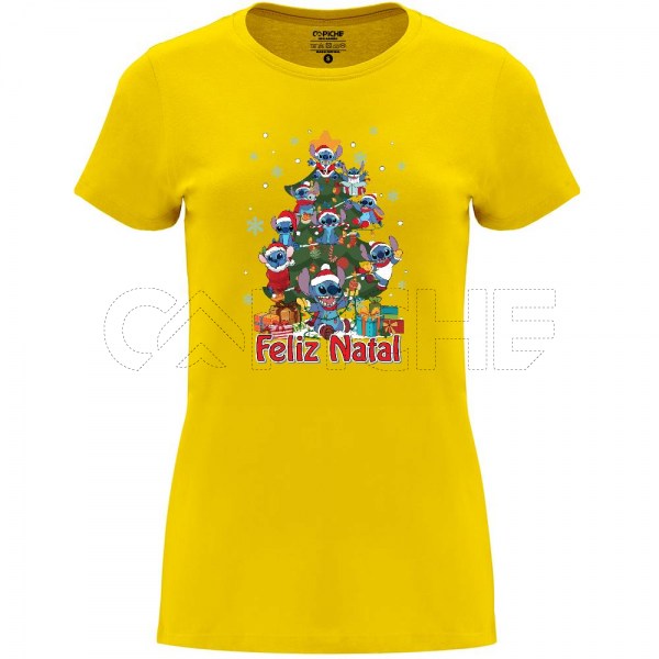 Sweater árvore Stitch Natal Personalizavel