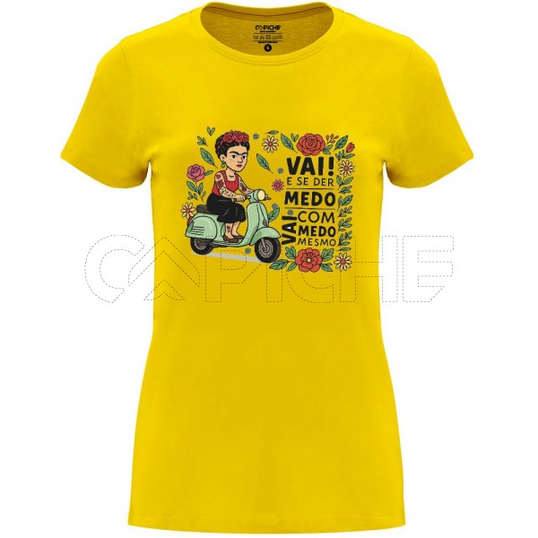 Sweater / Tshirt Frida vai com medo mesmo