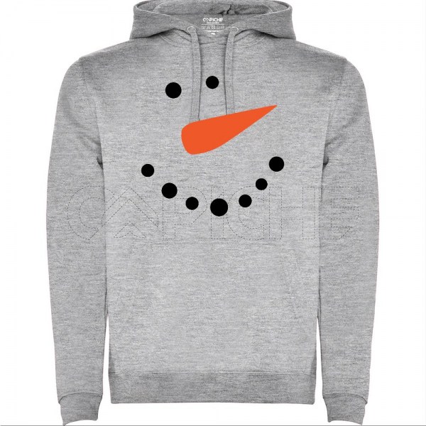 Sweater sem Capuz Boneco de Neve