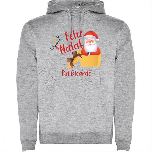 Tshirt Manga Comprida Feliz Natal