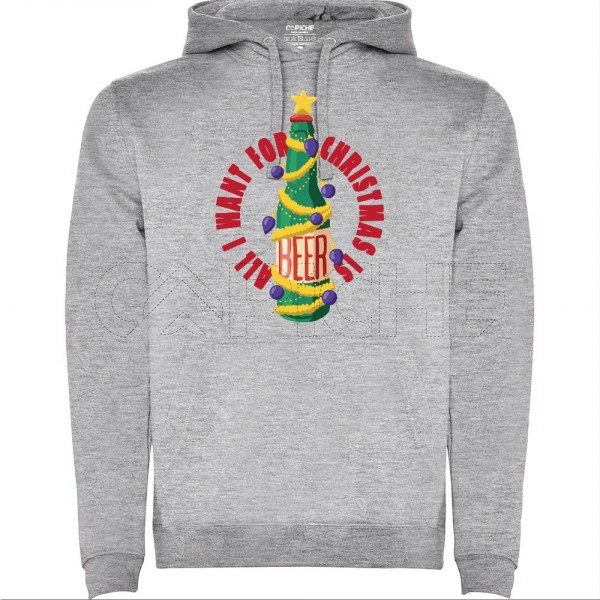 Sweater sem Capuz All I Want is Beer