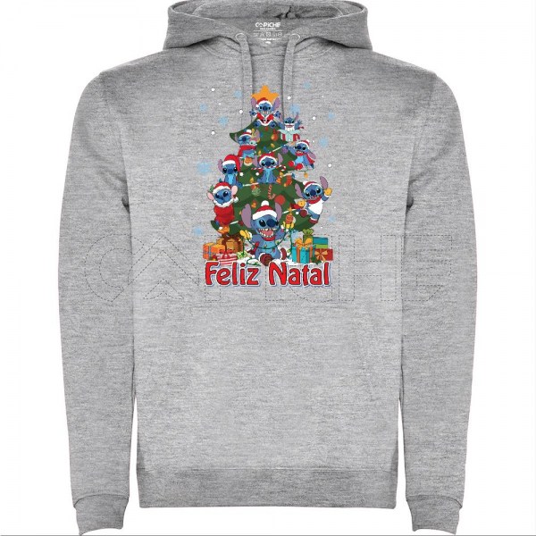 Sweater árvore Stitch Natal Personalizavel
