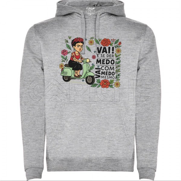 Sweater / Tshirt Frida vai com medo mesmo