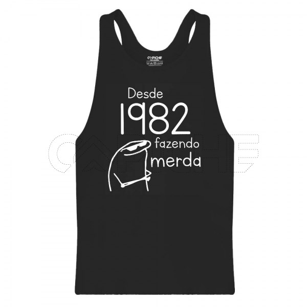 Tshirt Homem Fazendo M*rda Personalizável