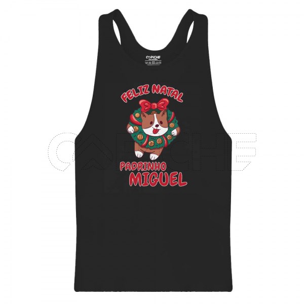 Sweater sem Capuz Feliz Natal Corgi