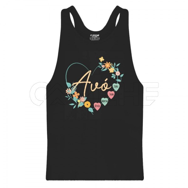 T-Shirt Coração Avó e Netos