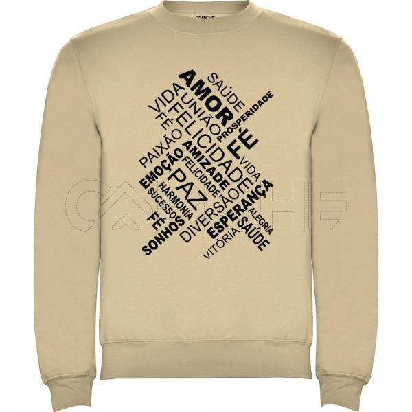 Sweater Amor Paz Esperança