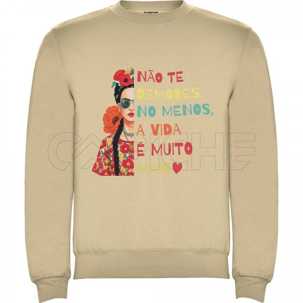 Sweater / Tshirt Frida não te demores no menos