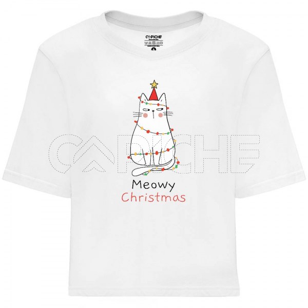 Sweater sem Capuz Criança Meowy Christmas
