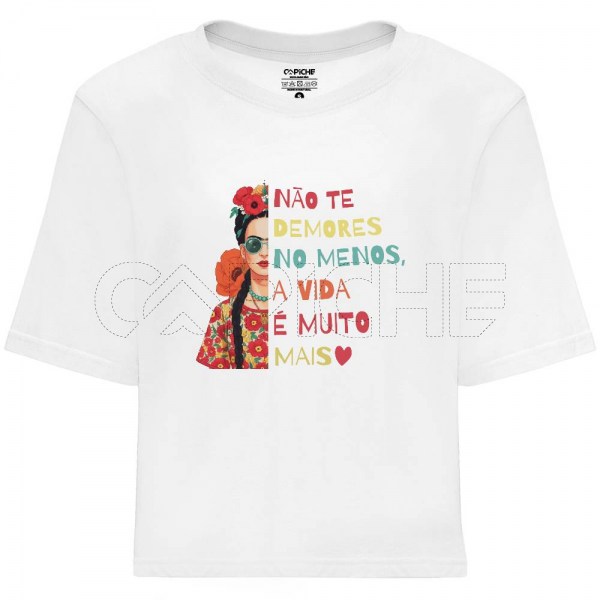 Sweater / Tshirt Frida não te demores no menos