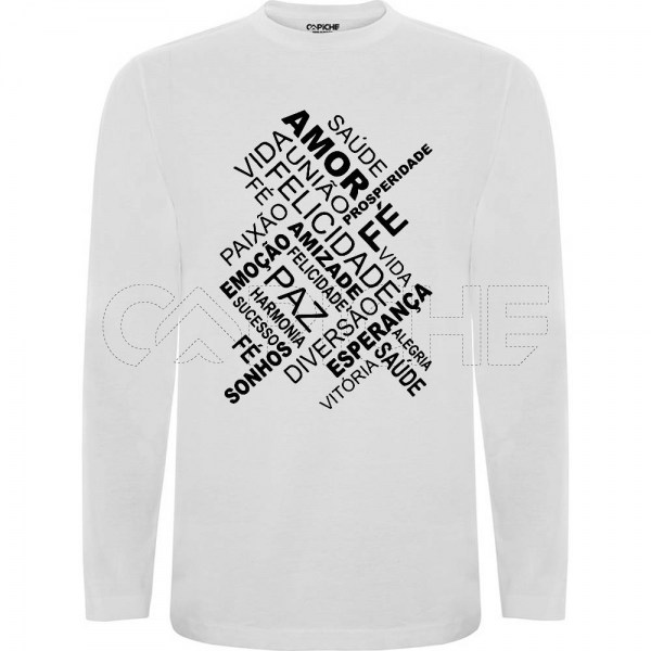 Sweater Amor Paz Esperança