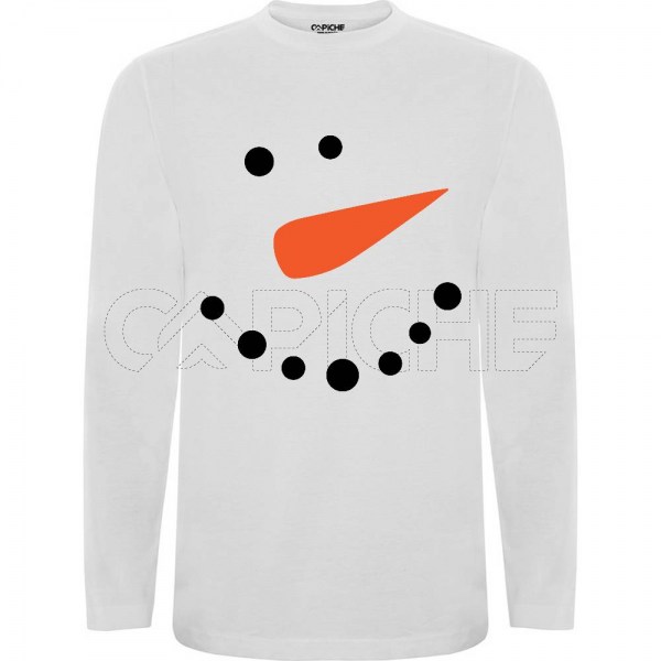 Sweater sem Capuz Criança Boneco de Neve